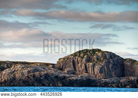 View Of The Barents Sea Shore Located In The Arctic Ocean