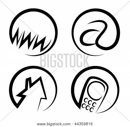 Kontakt Web-icons