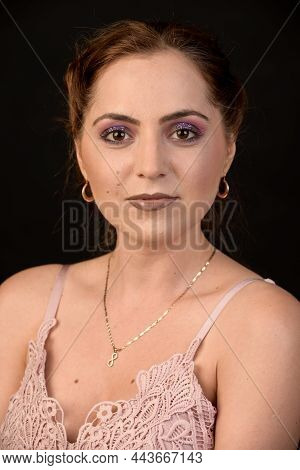 Serious Young Woman