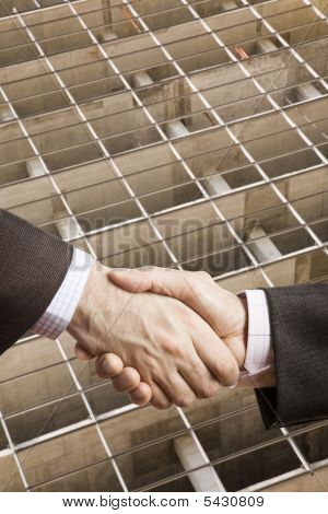 Architekt Handshake