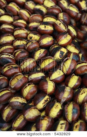 Italie grillés Chestnuts