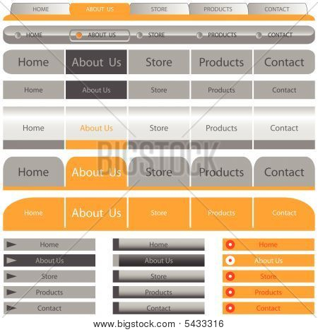 Modelli di navigazione sito Web modificabile