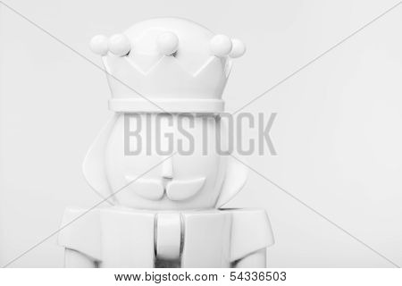 White Nutcracker Closeup