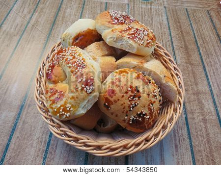 Basket With Pastries