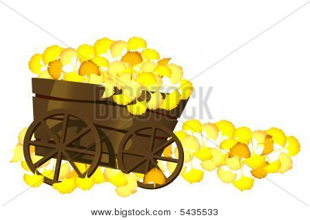 Pushcart og blade