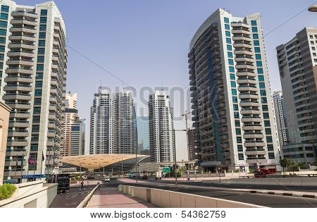 Dubai Marina Cityscape, Uae