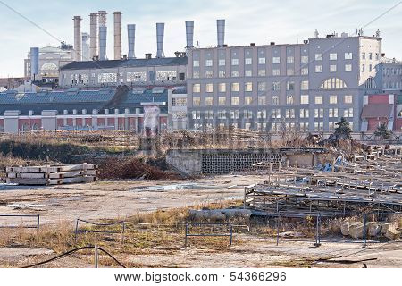 Zaryadye. Wasteland