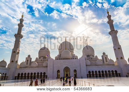 Abu Dhabi Sheikh Zayed White Mosque