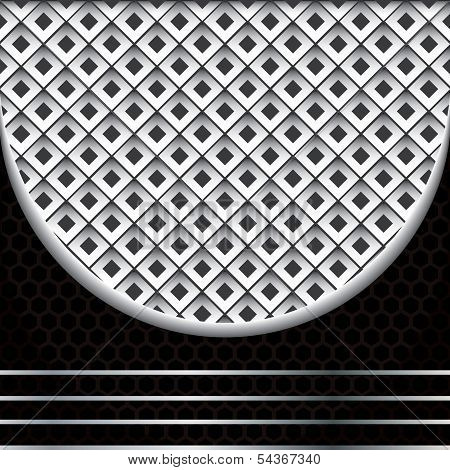 Metal Template With Texture.