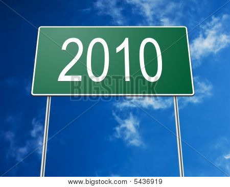 도 표지판 2010