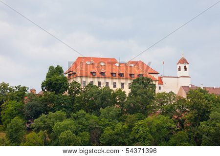 Ancient castle Spilberk Brno Czech Republic