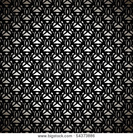 Elegant Black Lace Pattern