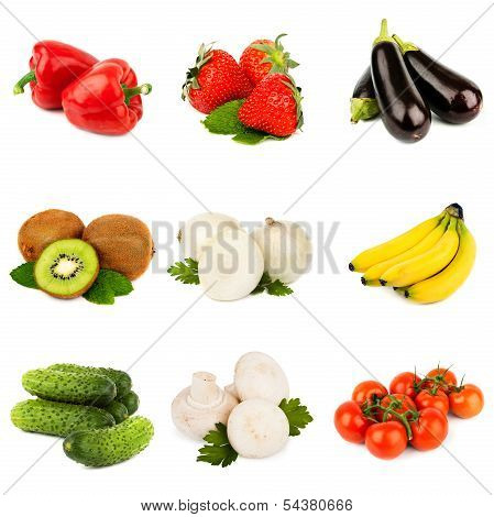 vegetables and fruit