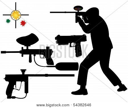 Paintball Target