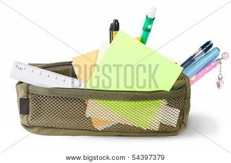 Pencil Case With Stationery