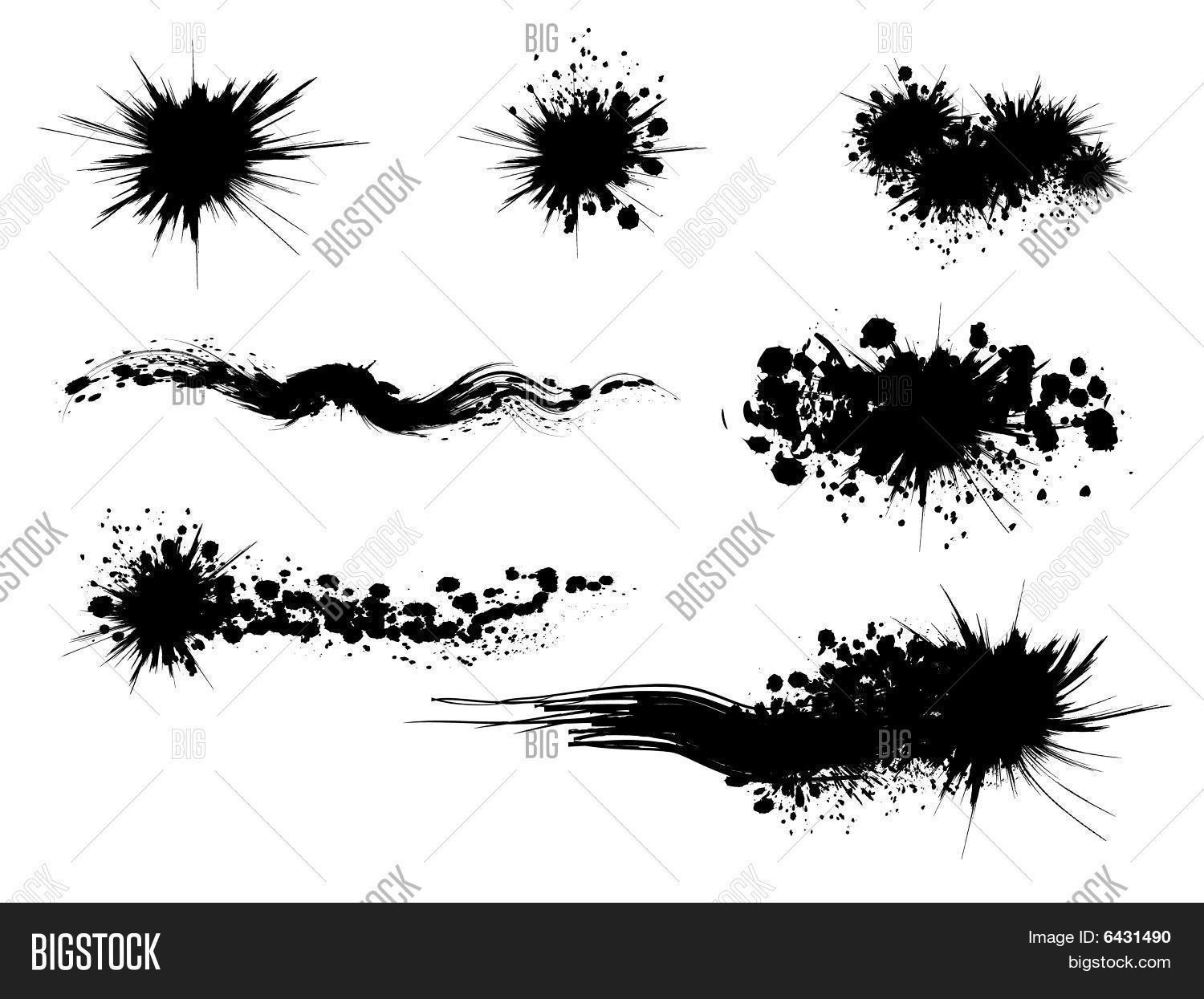 Paint Splash Brush Vector & Photo (Free Trial) Bigstock