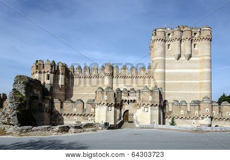Coca Castle, Castillo De Coca In Segovia Province