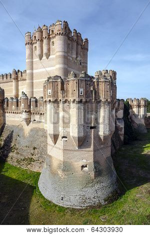 Coca Castle, Castillo De Coca In Segovia Province