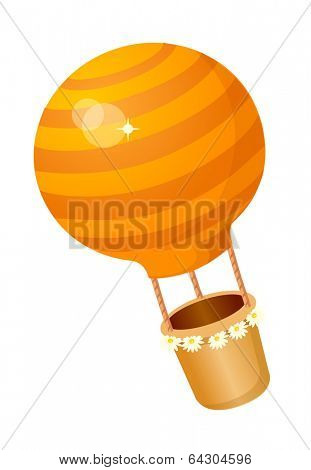 vector icon hot air balloon