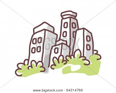 icon building