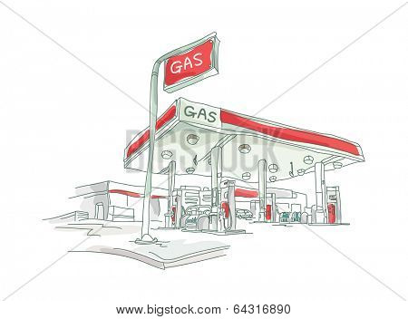 icon petrol station