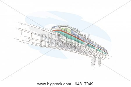 icon train