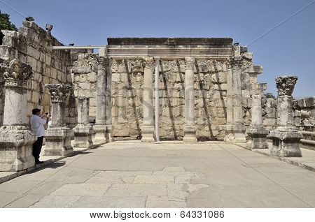 Capernaum White Synagogue