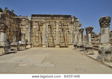 Capernaum White Synagogue
