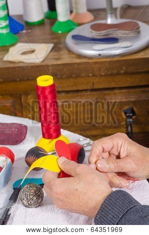 Sewing Leather