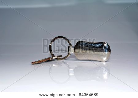 Silver Key Ring