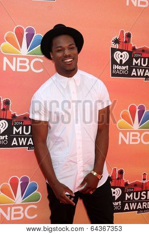 LOS ANGELES - MAY 1:  Josh Baze at the 1st iHeartRadio Music Awards at Shrine Auditorium on May 1, 2014 in Los Angeles, CA