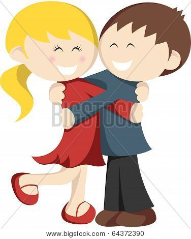 Hugging Kids