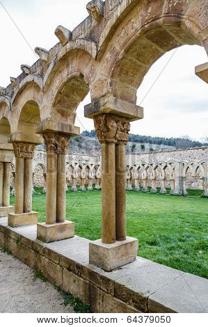 Monastery Of San Juan De Duero In Soria