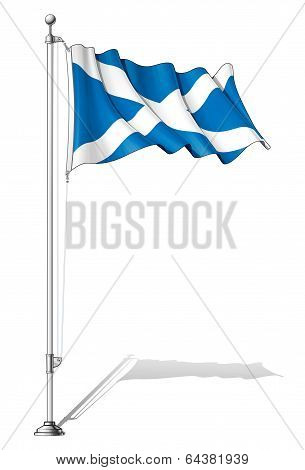 Flag Pole Scotland.