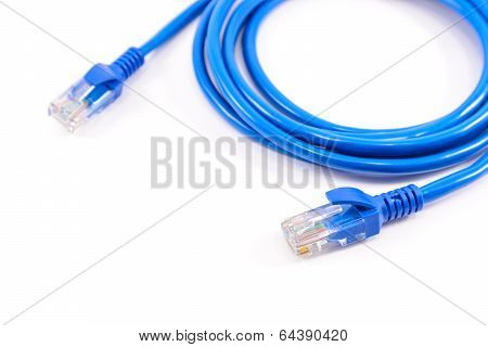 Blue Network Cable