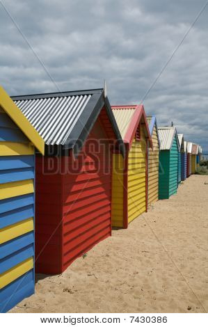 ฮัทหาดสีสันในออสเตรเลีย