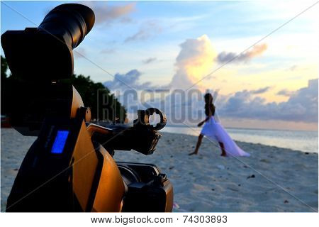 Behind the lens