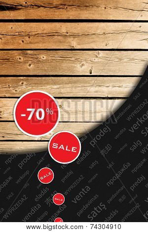 Post-season Reduction, Big Sale, Background, Shopping Sprees