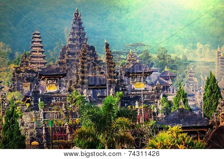 Pura Besakih temple, Bali, Indonesia