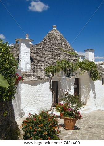 Trulli Alberobello. Apulie.