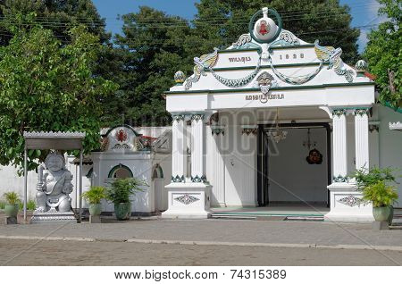 The Danapratapa gate one gate inside Yogyakarta Sultanate Palace