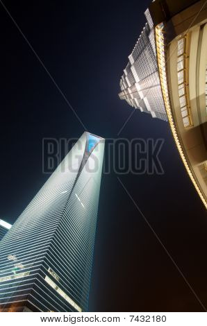 Shanghai World financial Center und Jin Mao Tower