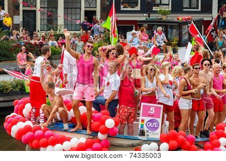 Amsterdam  Gay Pride 2014