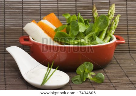 Salát a Tzatziki