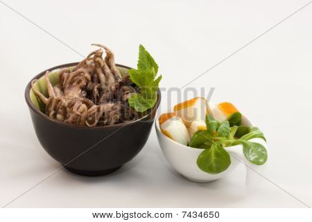 Ośmiornice i Surimi