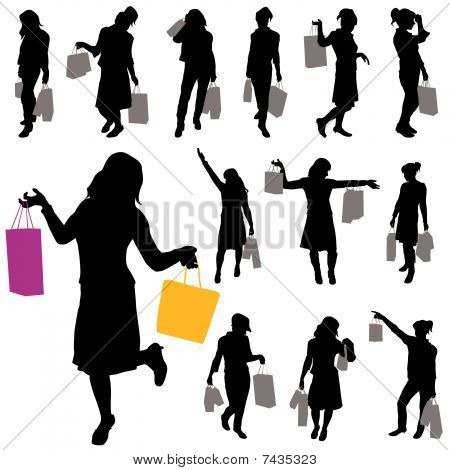 shopping woman