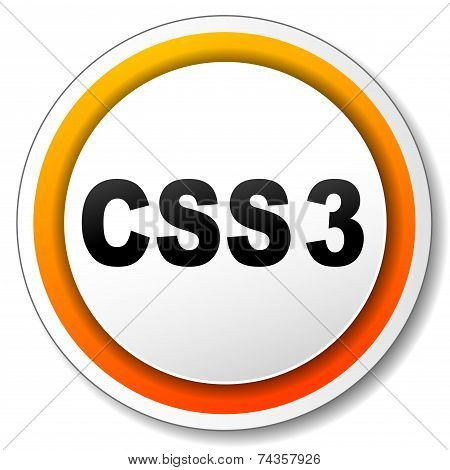 Css3 Orange Icon