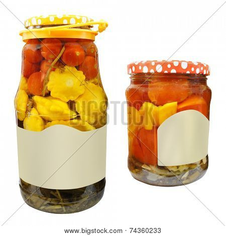 The image of vegetable jar