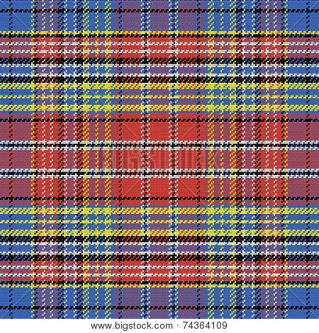 Vector Seamless Pattern Scottish Tartan