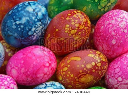 Peint des oeufs de Pâques